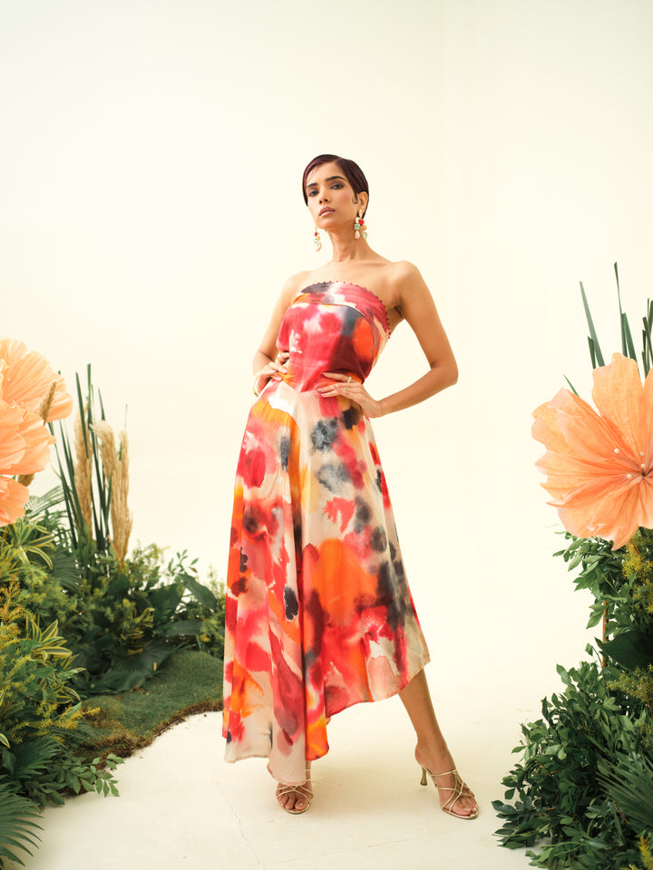 Aruna Strapless Dress