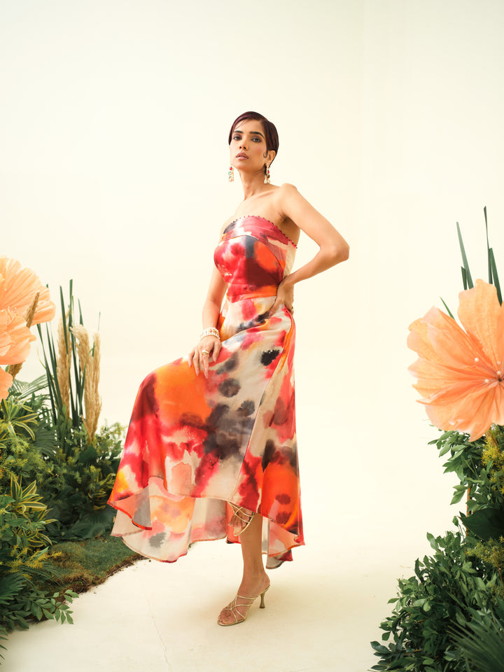 Aruna Strapless Dress