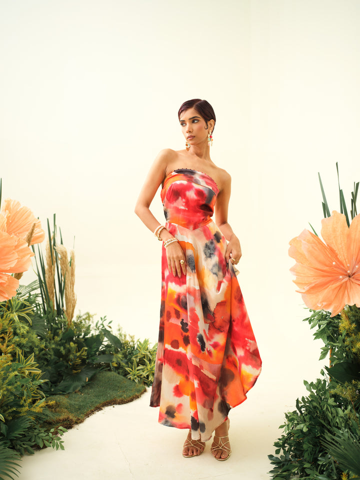 Aruna Strapless Dress