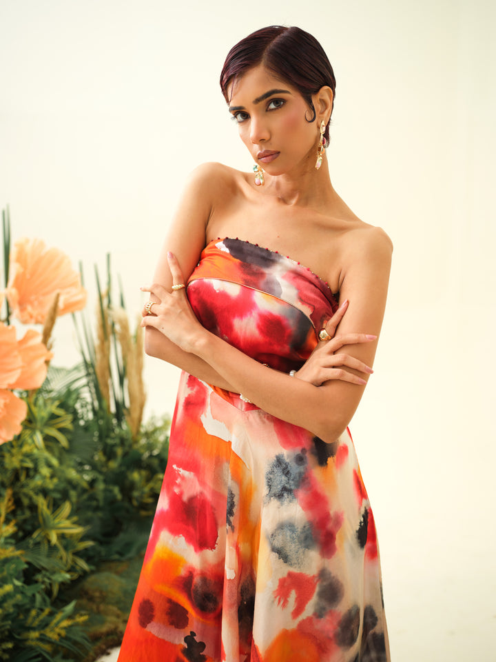 Aruna Strapless Dress