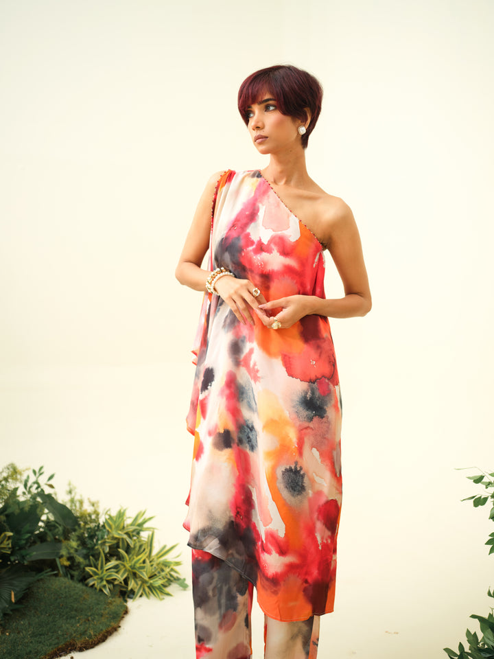 Aruna One Shoulder Set