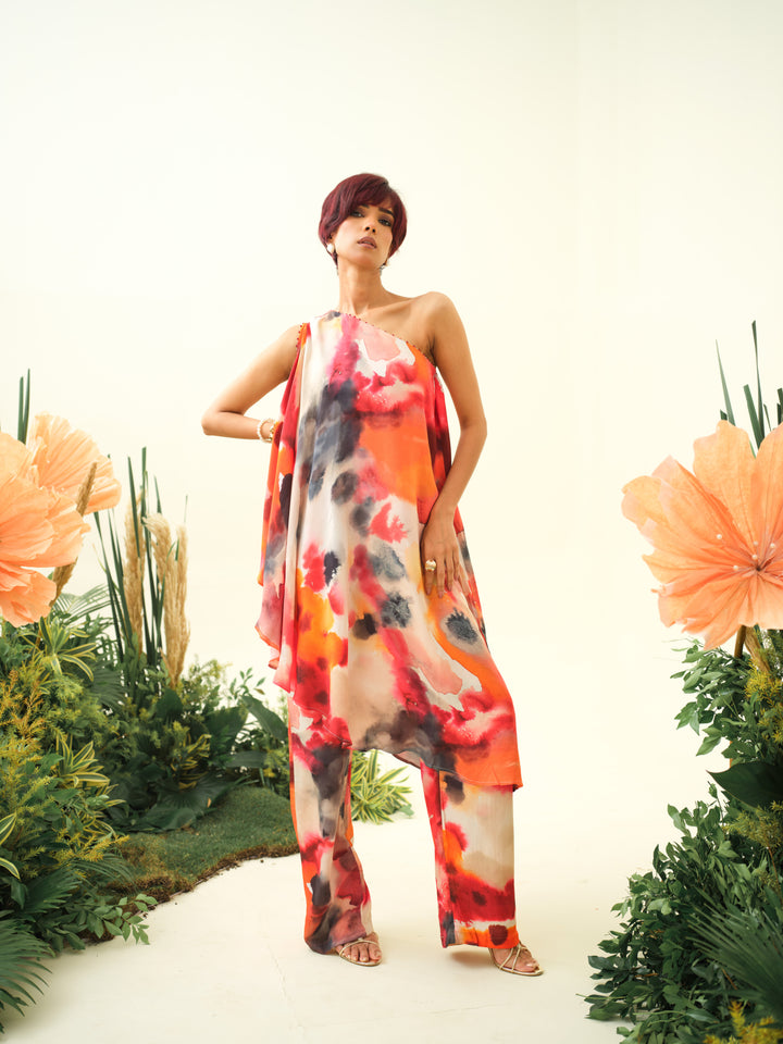 Aruna One Shoulder Set