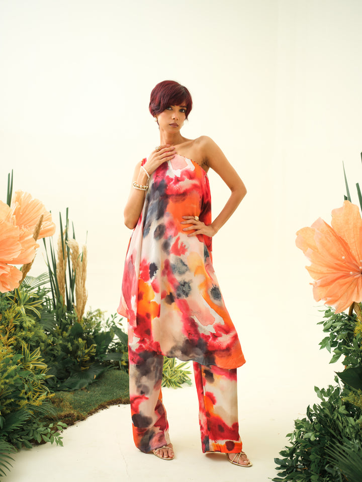 Aruna One Shoulder Set